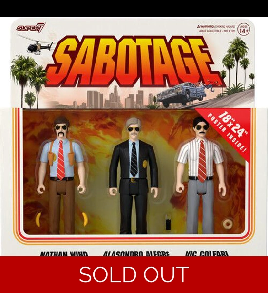 Beastie Boys Sabotage 3 PC ReAction Figure Set